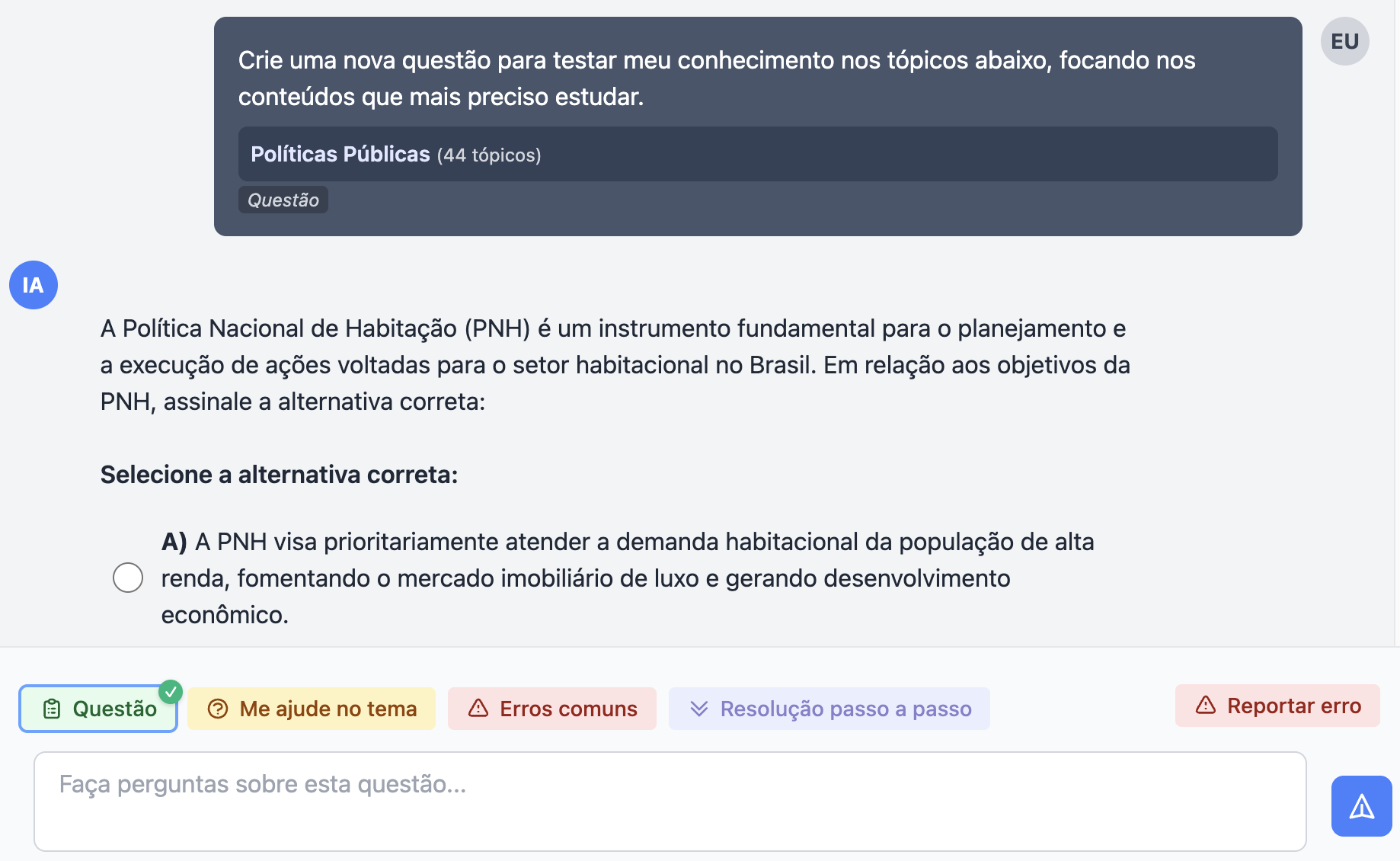 Questões Infinitas